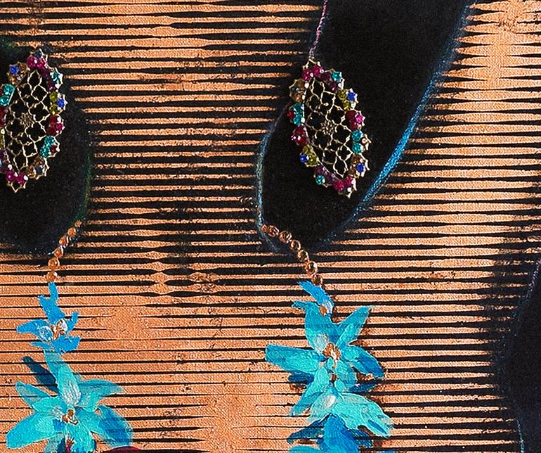 Original Contemporary People Painting by Arta Ozola-Jaunaraja