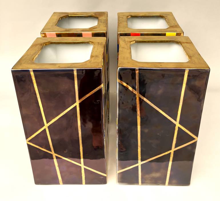 Original Conceptual Abstract Sculpture by Joe Pinkelman