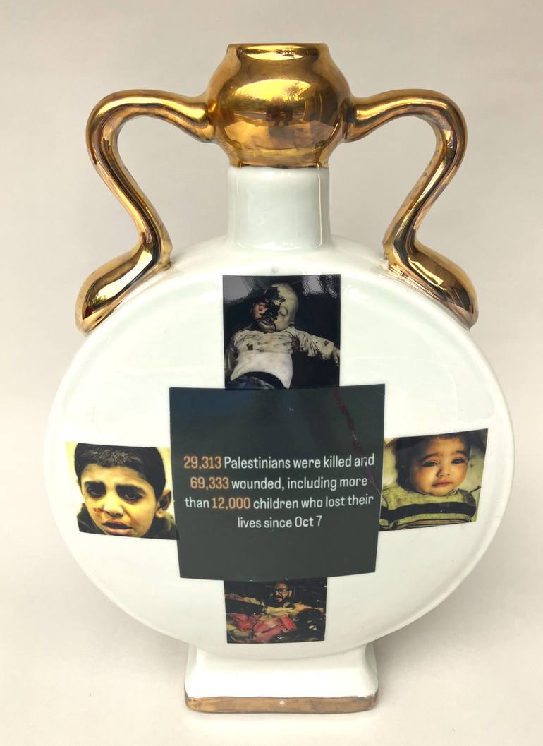 Original Conceptual Abstract Sculpture by Joe Pinkelman