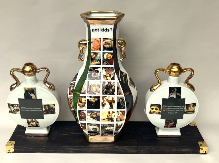 Original Conceptual Abstract Sculpture by Joe Pinkelman