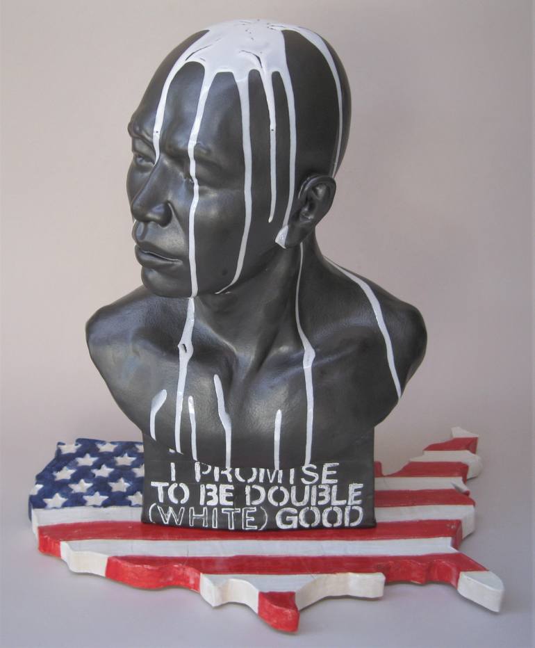 Original Political Sculpture by Joe Pinkelman