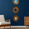 Vertical triptych installation