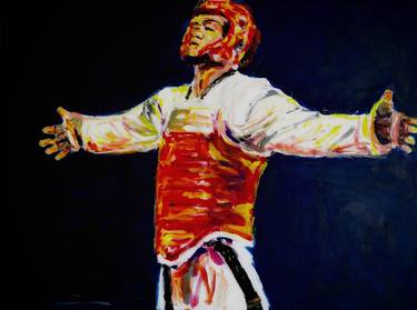 Original Sports Painting by G R