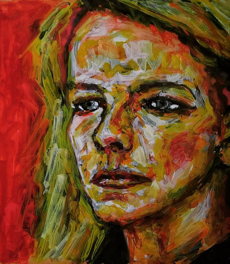 Danae Painting by G R Saatchi Art