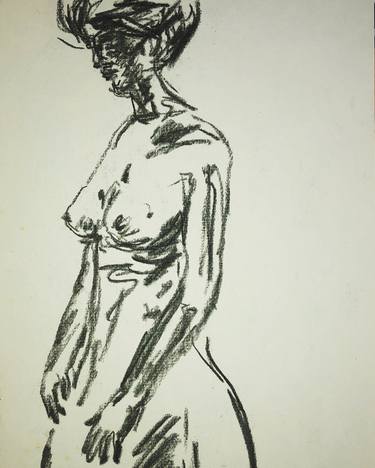 Original Conceptual Nude Drawings by G R