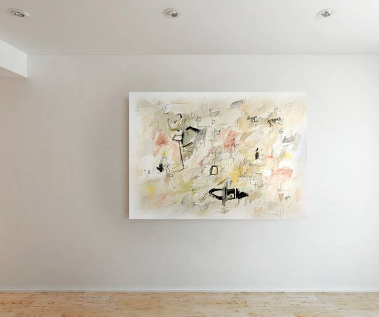 Original Abstract Painting by Sander Steins