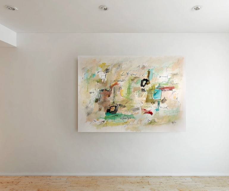 Original Abstract Painting by Sander Steins