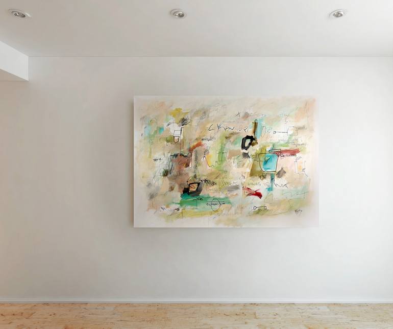 Original Street Art Abstract Painting by Sander Steins