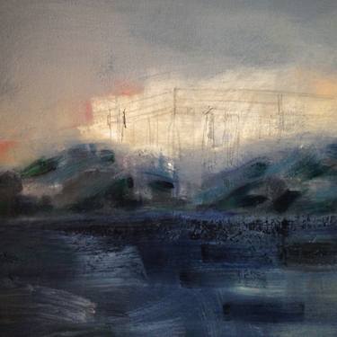 Original Impressionism Landscape Paintings by chris lock