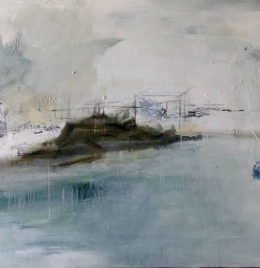 Original Abstract Expressionism Landscape Paintings by chris lock