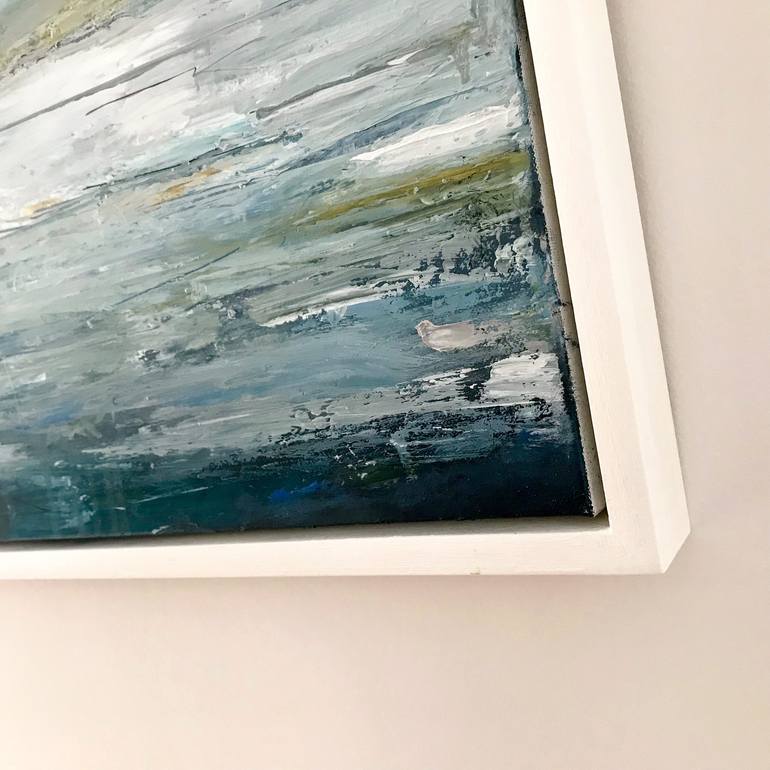 Original Abstract Landscape Painting by chris lock