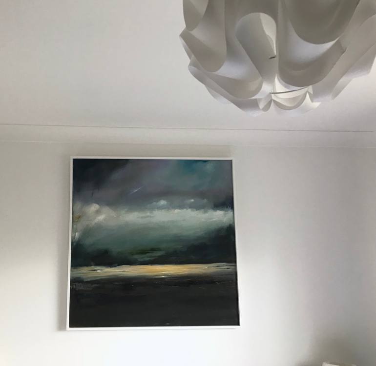 Original Abstract Landscape Painting by Chris Lock