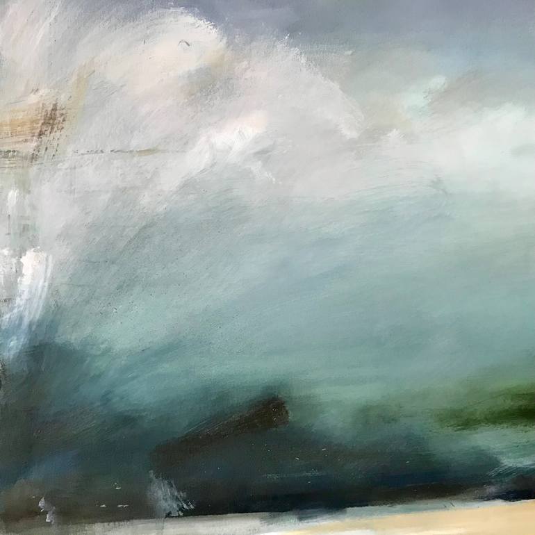 Original Abstract Landscape Painting by Chris Lock
