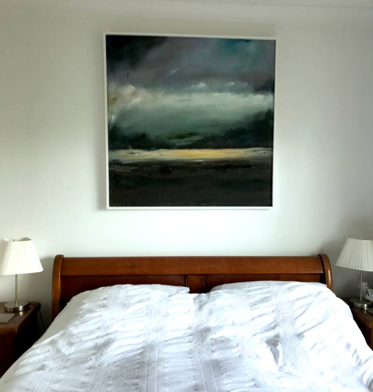 Original Abstract Landscape Painting by Chris Lock