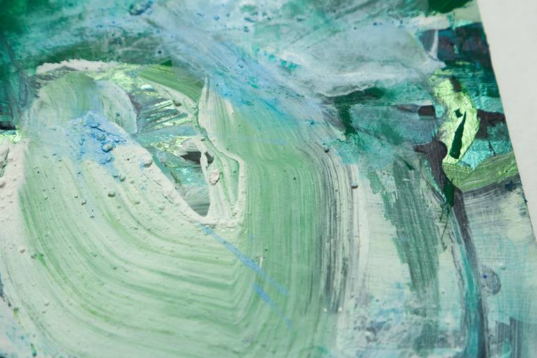 Original Abstract Expressionism Abstract Painting by Maria Daxer