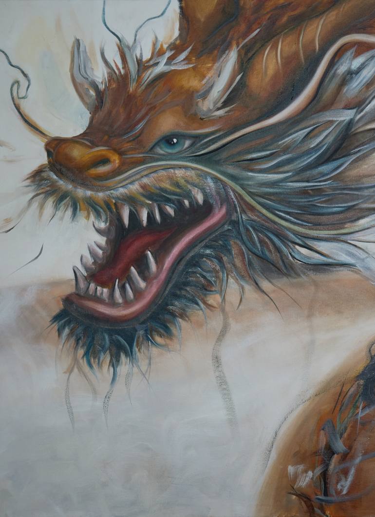 Original Figurative Fantasy Painting by Maria Daxer