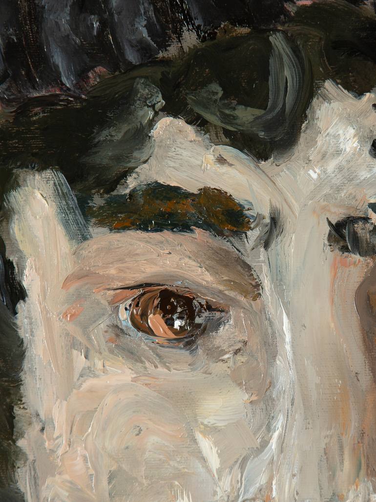 Original Expressionism Men Painting by Jan Stapor