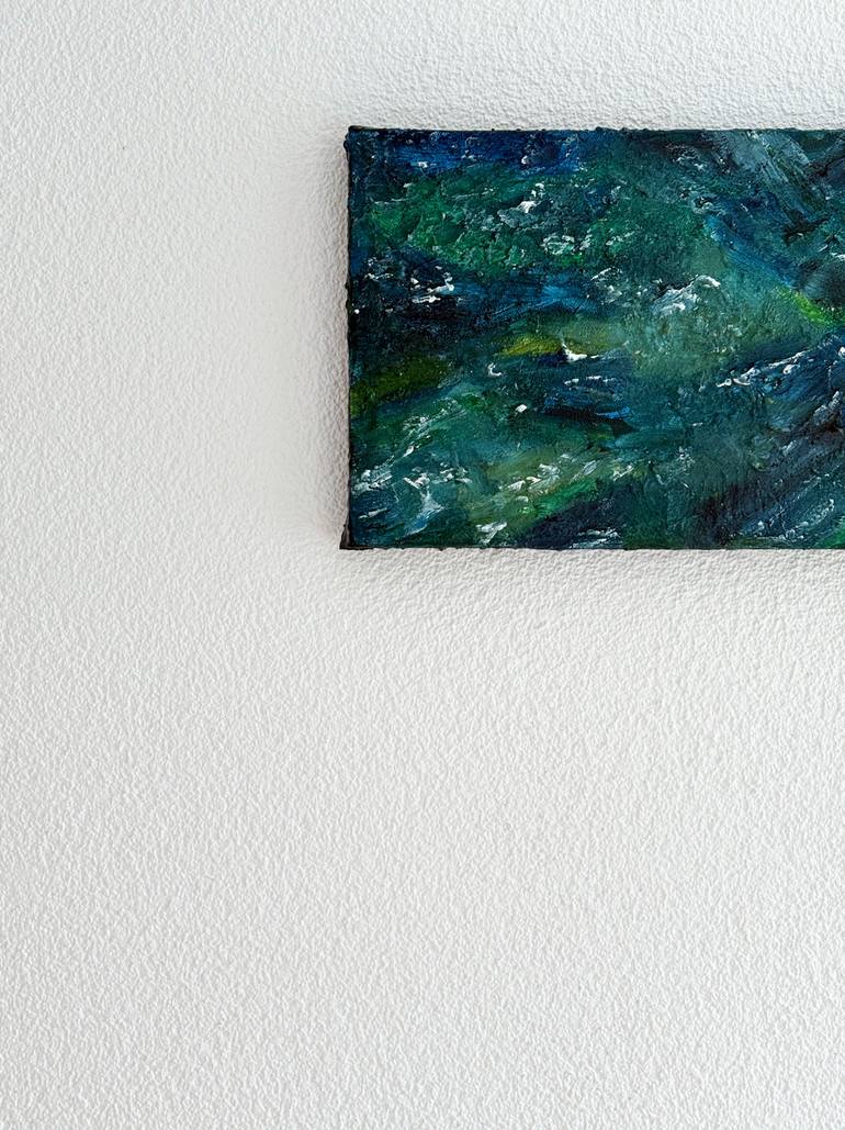 Original Abstract Water Painting by Giuseppe Phos