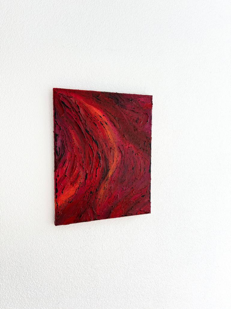 Original Abstract Expressionism Abstract Painting by Giuseppe Phos