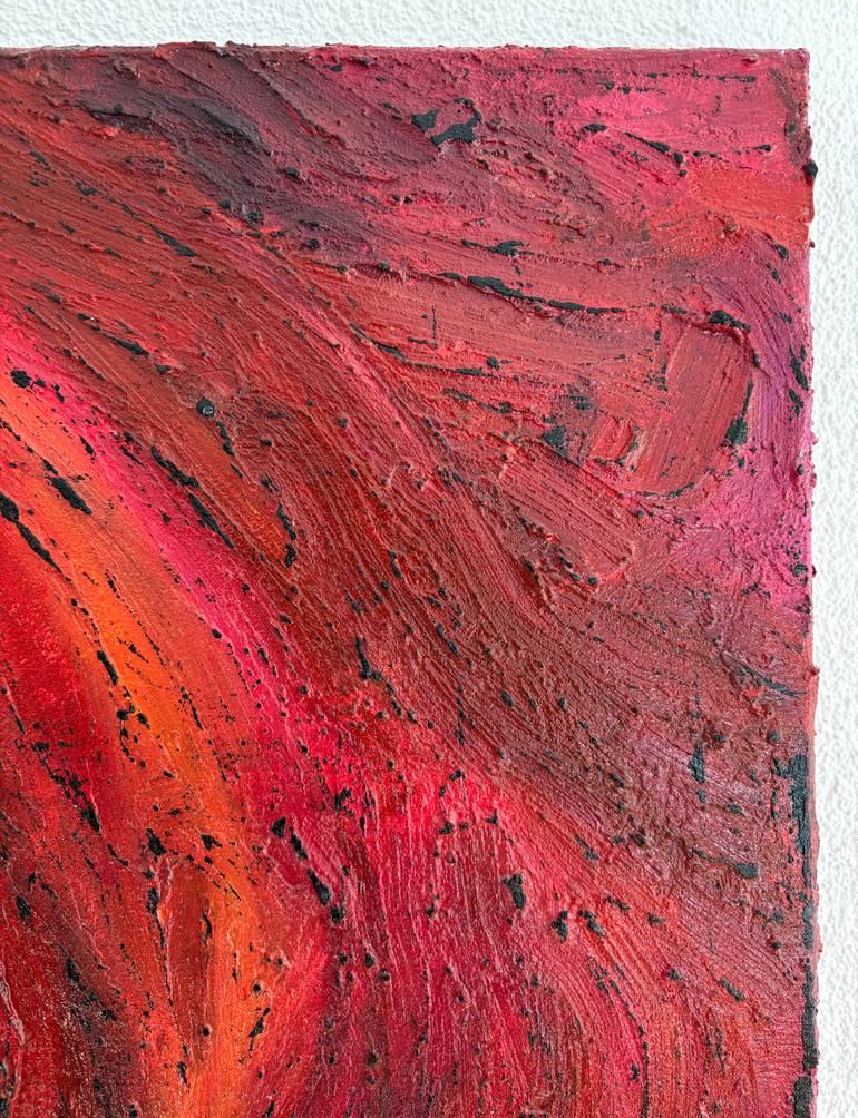 Original Abstract Expressionism Abstract Painting by Giuseppe Phos
