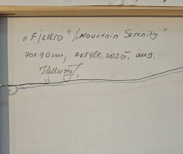 Original Abstract Expressionism Abstract Painting by Tatiana Hellum