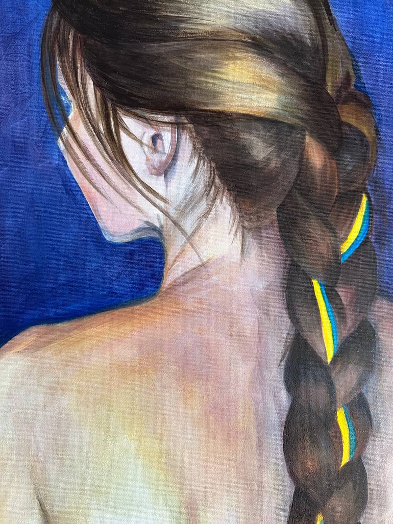 Original Folk People Painting by Tetiana Mandrykina