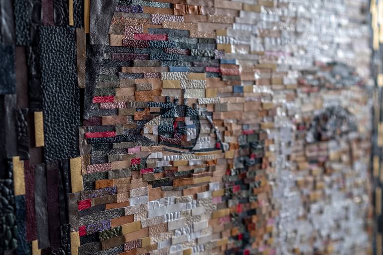 Original Portraiture Children Mixed Media by Zhanat Rysbekov
