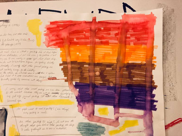 Original Abstract Painting by Jonathan David Lange