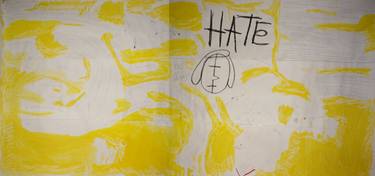 Journal Painting #19 (HATE) thumb