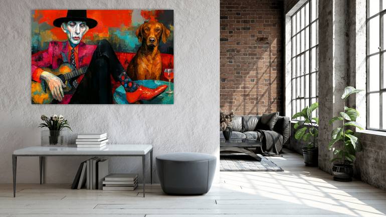 Original Abstract Humor Digital by Lumen Contemporary Digital Art