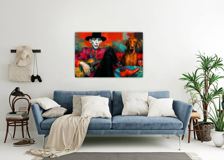 Original Abstract Humor Digital by Lumen Contemporary Digital Art