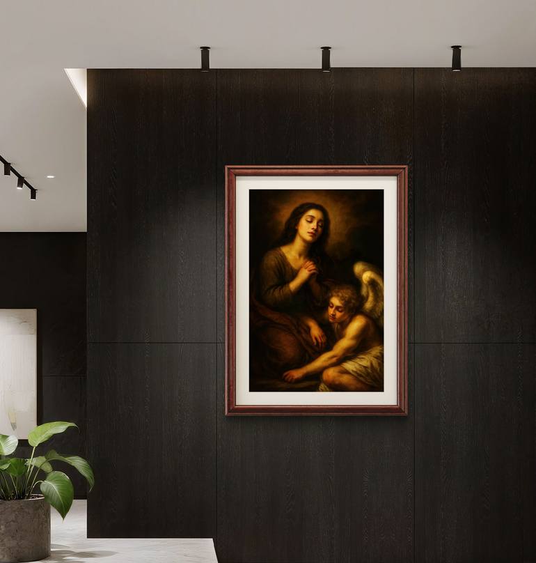 Original Baroque Religion Digital by Lumen Contemporary Digital Art