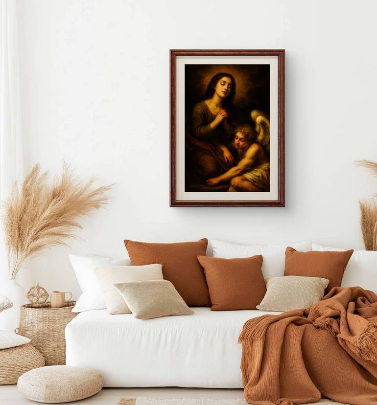 Original Baroque Religion Digital by Lumen Contemporary Digital Art