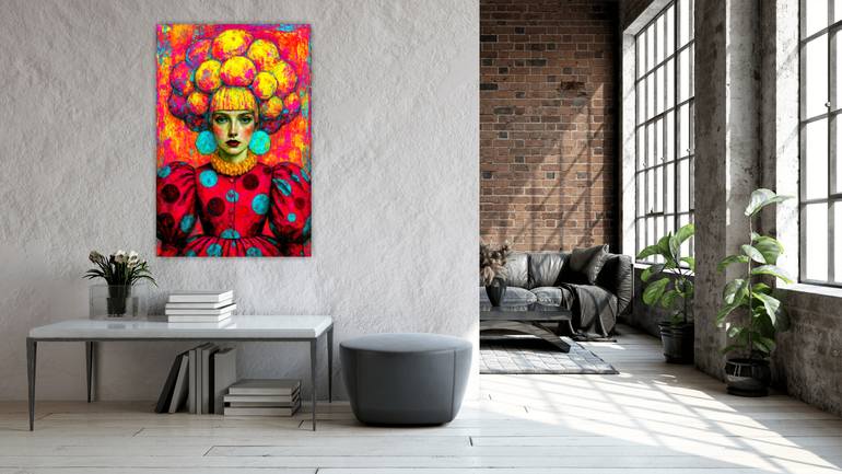 Original Abstract Expressionism Women Digital by Lumen Contemporary Digital Art