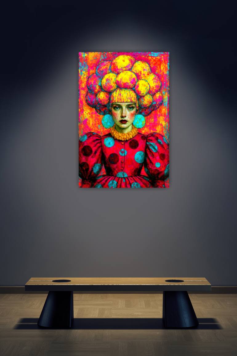 Original Abstract Expressionism Women Digital by Lumen Contemporary Digital Art