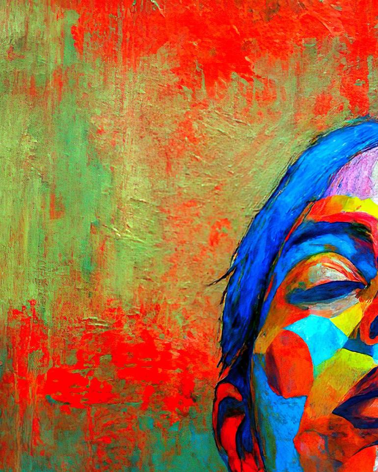 Original Contemporary Women Digital by Lumen Contemporary Digital Art