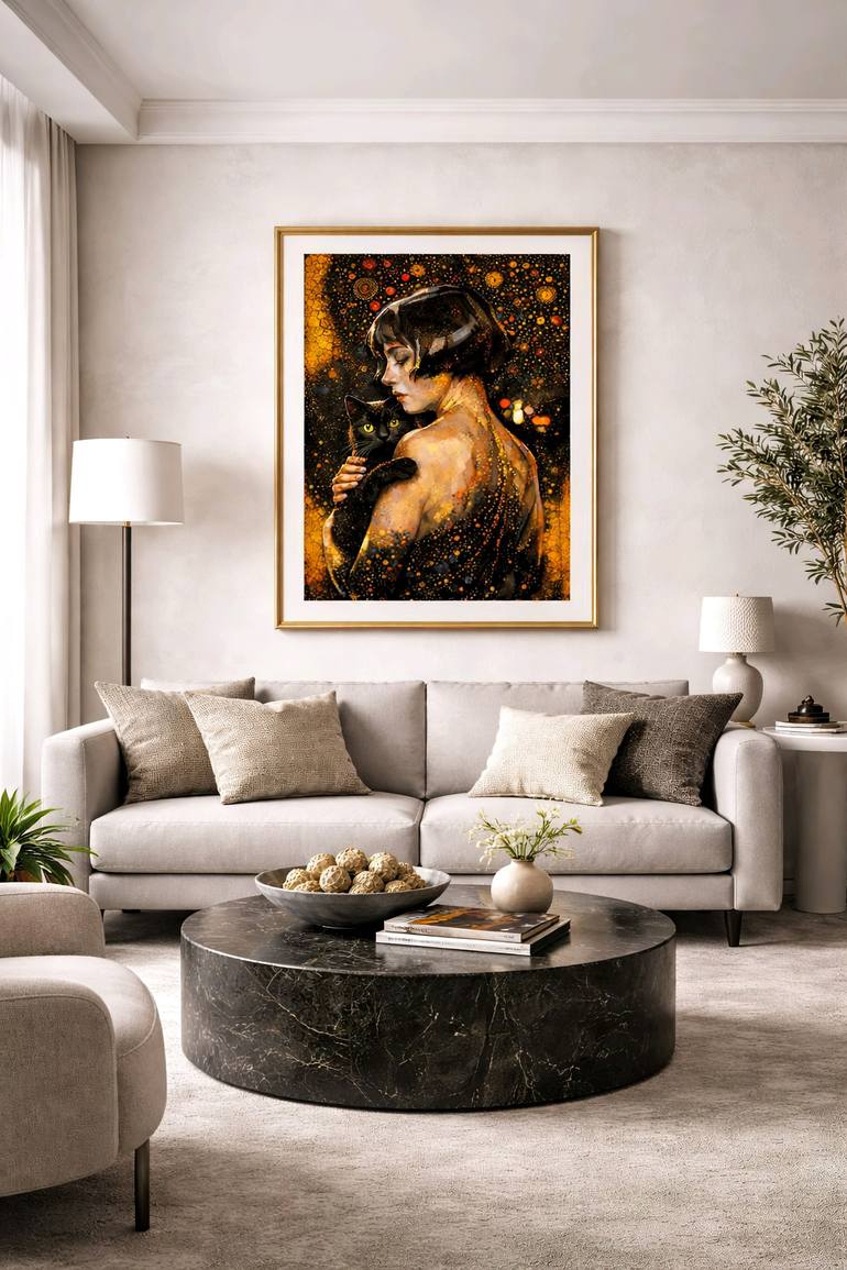 Original Contemporary Abstract Digital by Lumen Contemporary Digital Art