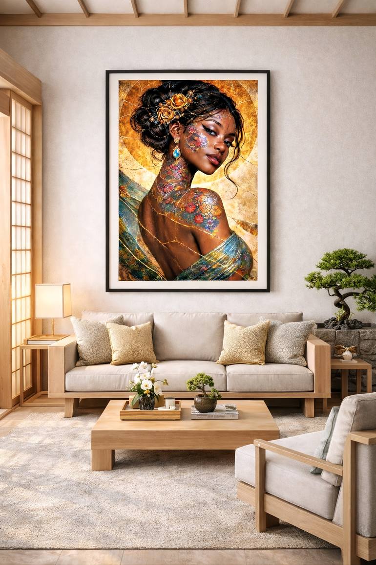 Original Contemporary Women Digital by Lumen Contemporary Digital Art