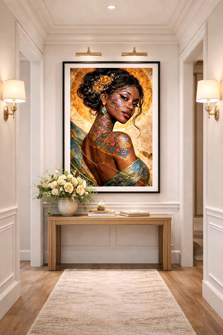 Original Contemporary Women Digital by Lumen Contemporary Digital Art