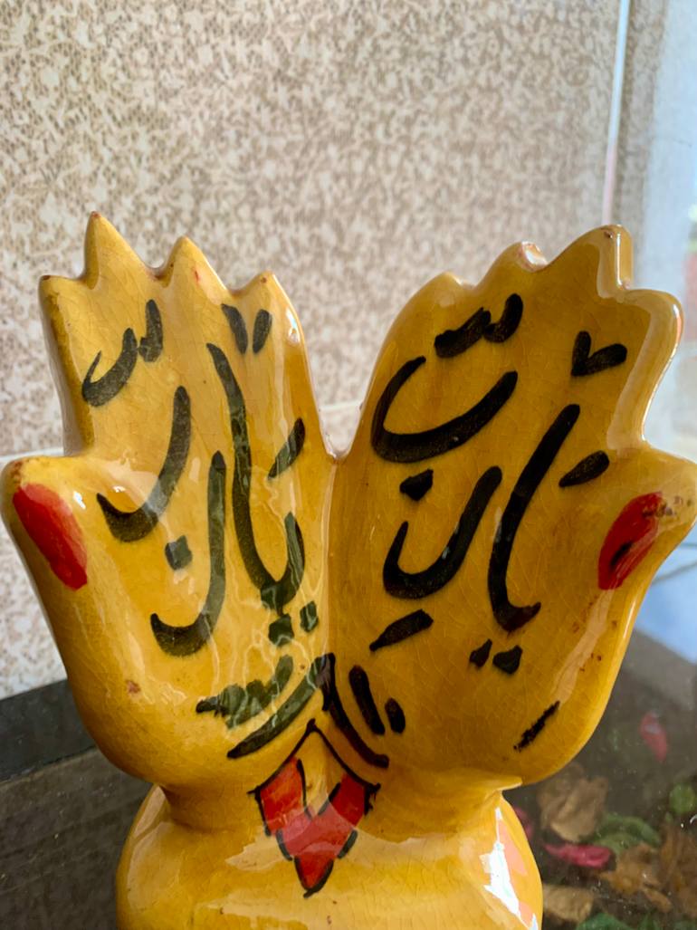 Original Art Deco Religion Sculpture by Fouad Agnag