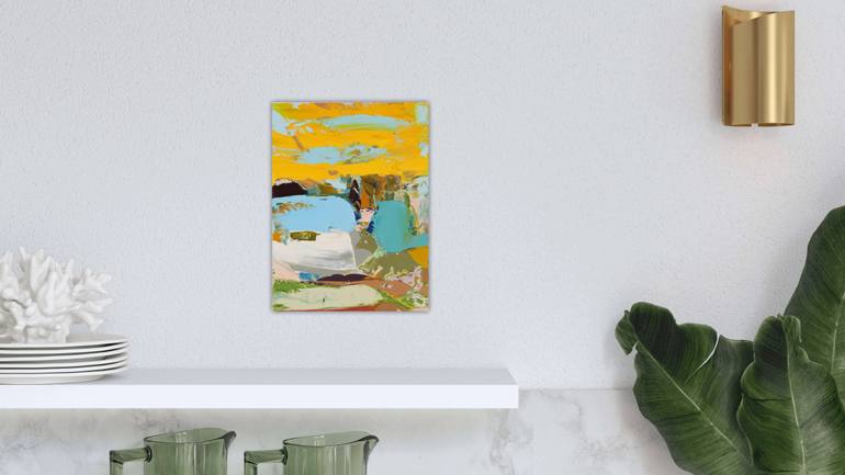 Original Abstract Nature Painting by Ruth Trotter