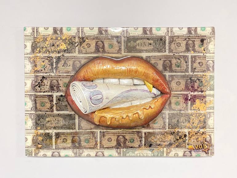 Original Contemporary Women Mixed Media by Vadim Bulavenko