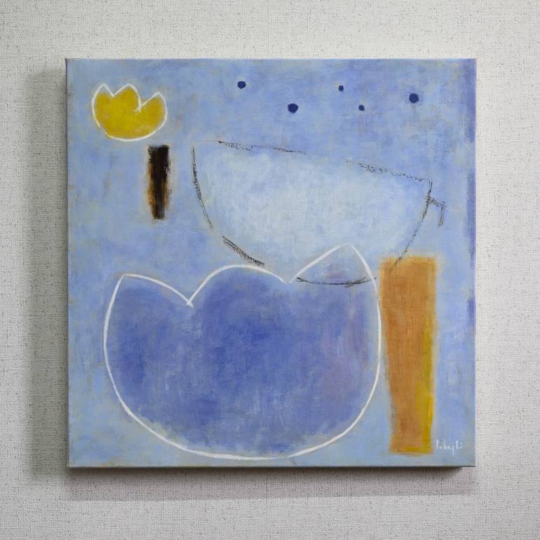 Original Abstract Painting by Takashi Yasuoka