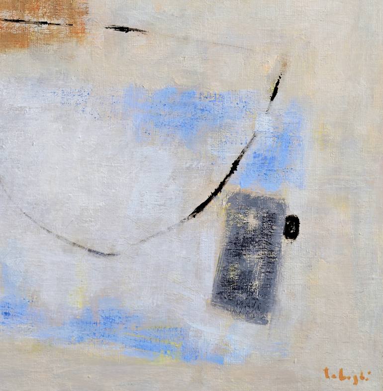 Original Abstract Still Life Painting by Takashi Yasuoka