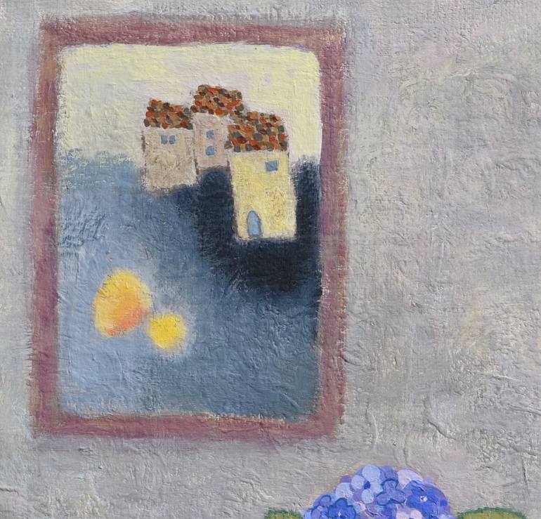 Original Abstract Still Life Painting by Takashi Yasuoka