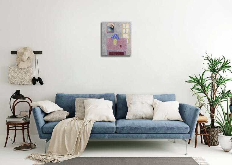 Original Abstract Still Life Painting by Takashi Yasuoka