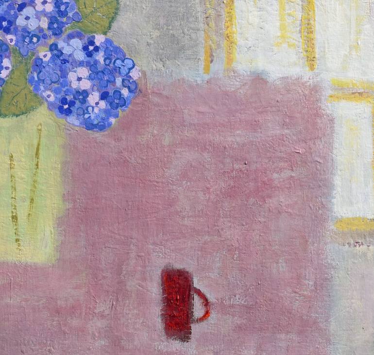 Original Abstract Still Life Painting by Takashi Yasuoka