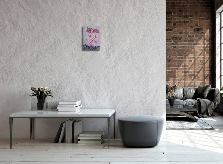 Original Abstract Home Painting by Takashi Yasuoka
