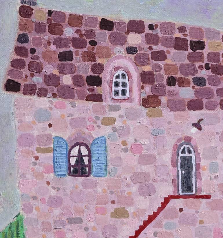 Original Abstract Home Painting by Takashi Yasuoka