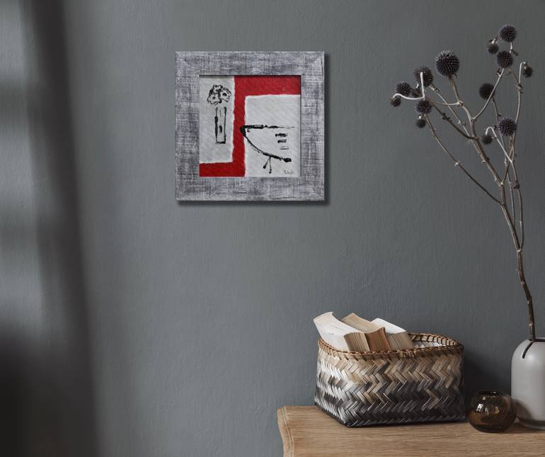 Original Figurative Abstract Painting by Takashi Yasuoka